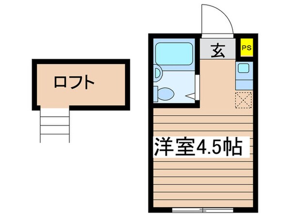 ＫＴコ－ポラスの物件間取画像